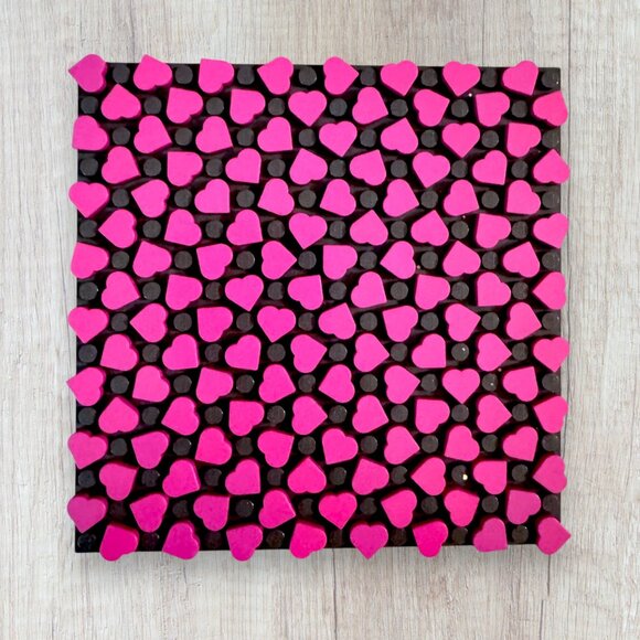 LEGO Heart Tiles 39739 Bright Pink 1x1 Tile Heart Shape Bulk Pieces Craft MOC - Picture 1 of 3